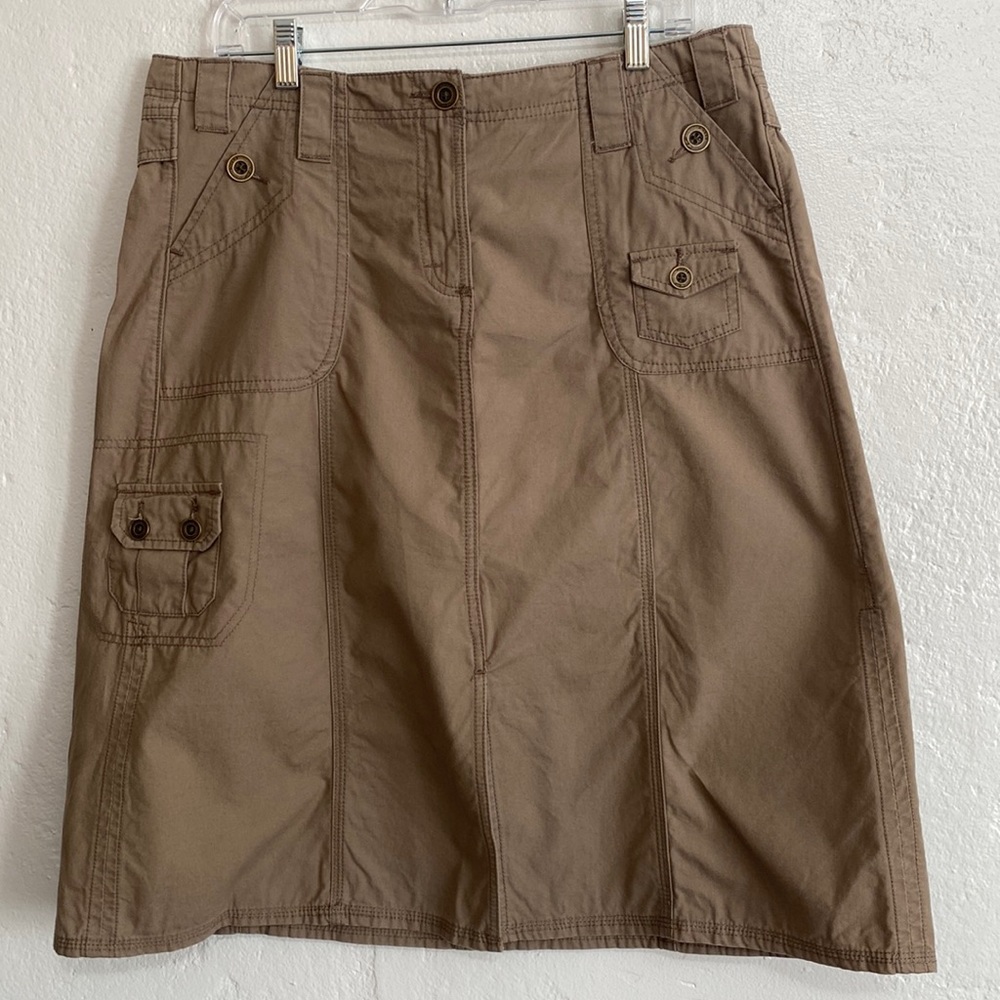 VF Jeanswear Riders Copper Tan Skirt size 15/16M